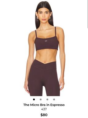 437 The Micro Bra in Espresso